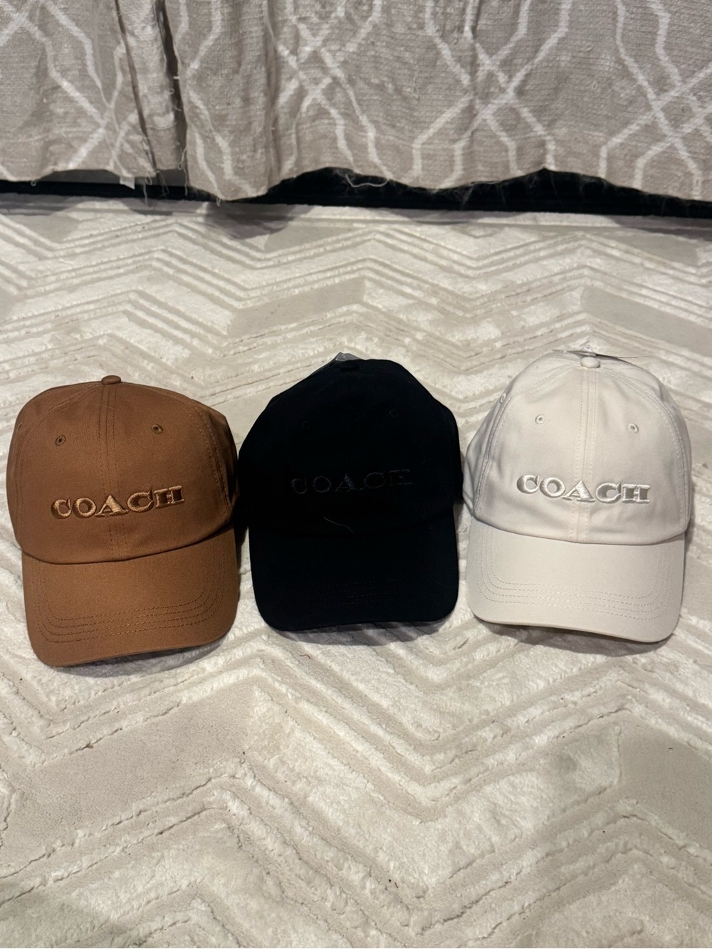Coach Cotton Baseball Cap NWT